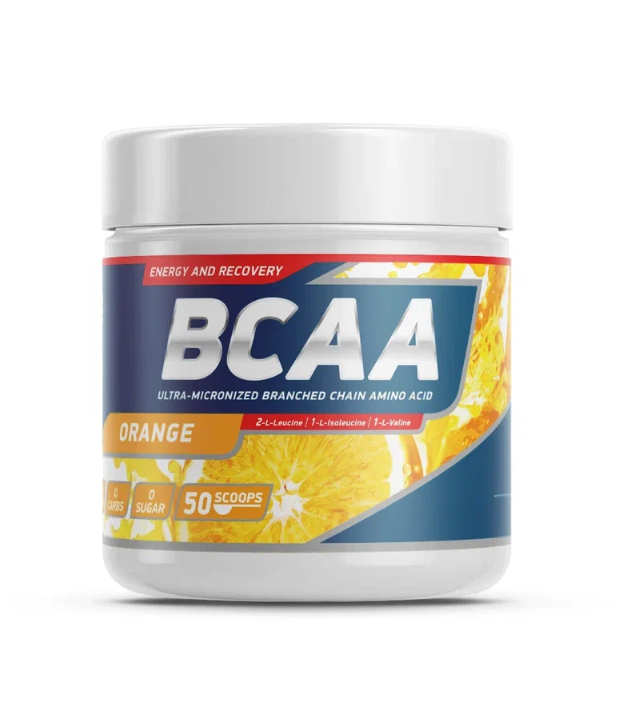 Аминокислоты BCAA 2:1:1 250 г Апельсин для спорта и фитнеса – фото №  1