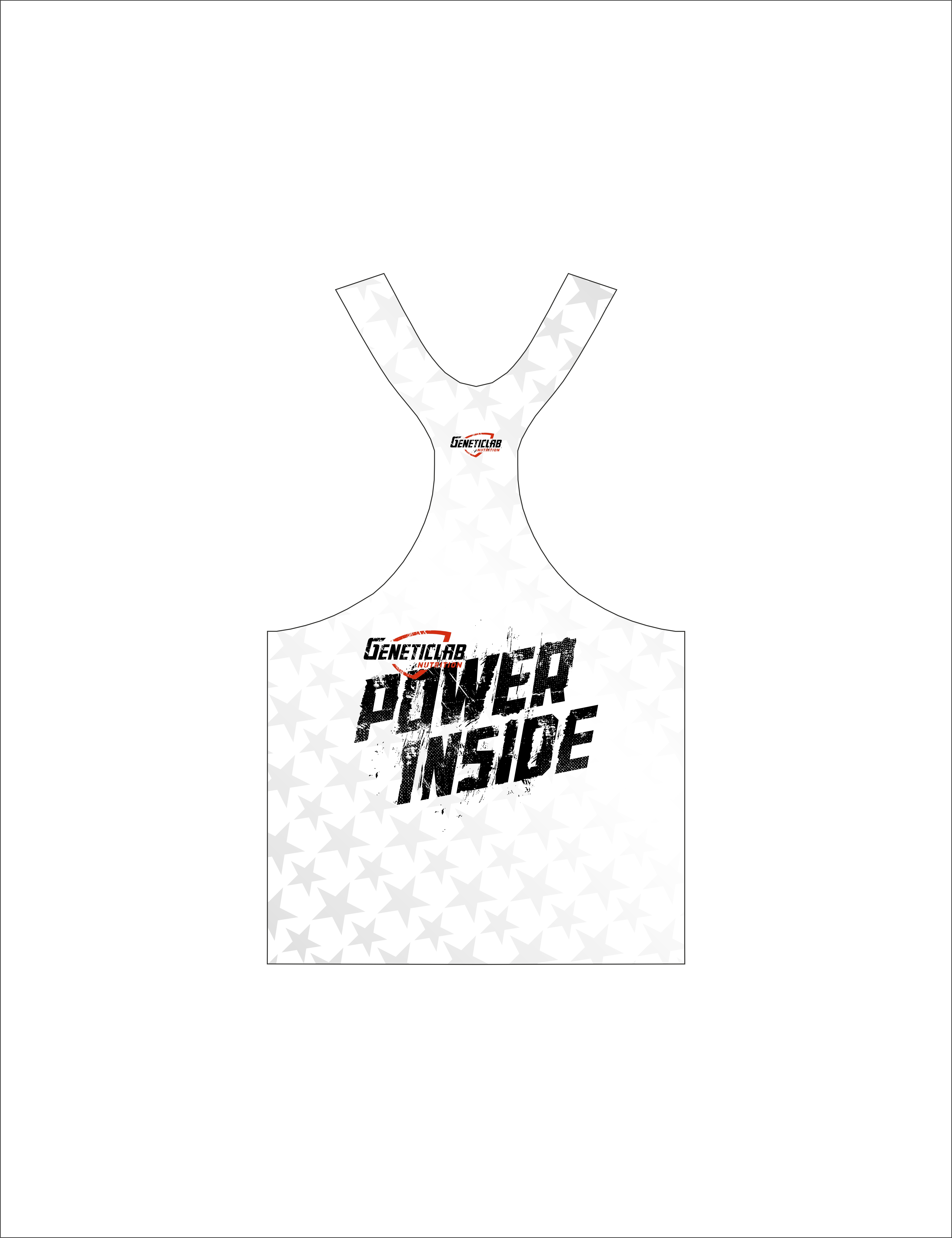 Майка Stringer Power Inside (White) L для спорта и фитнеса – фото №  2