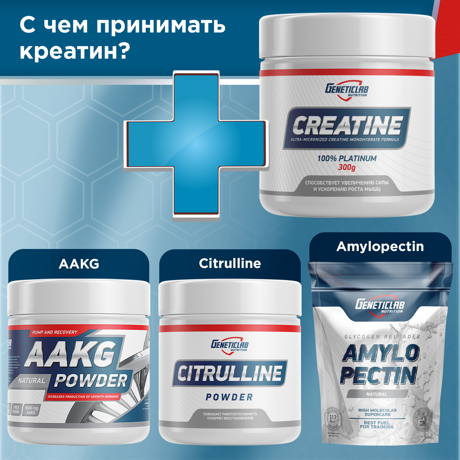 Креатин CREATINE 300 g Без вкуса для спорта и фитнеса – фото №  3