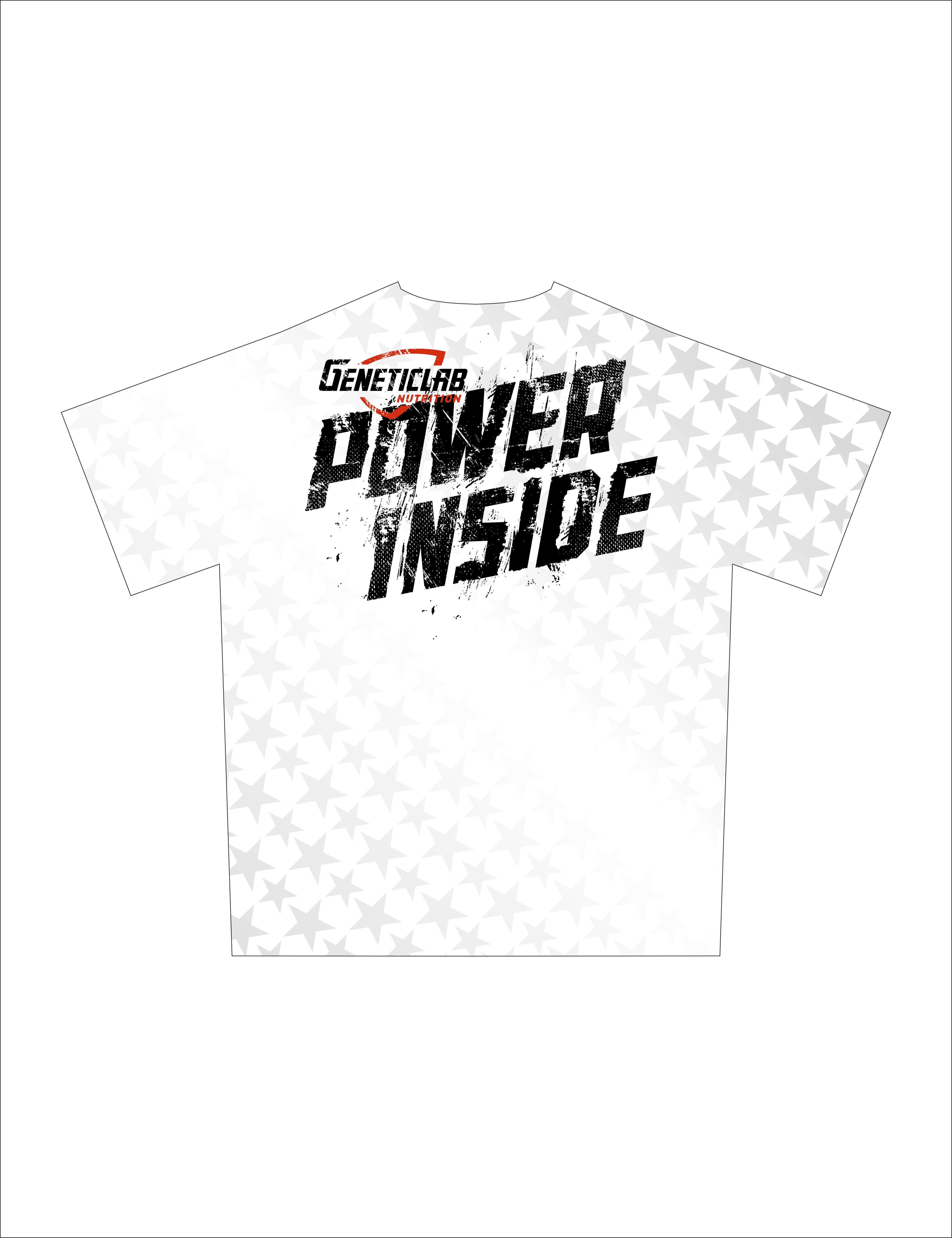 Футболка GL T-Shirt Power Inside (White) M для спорта и фитнеса – фото №  2