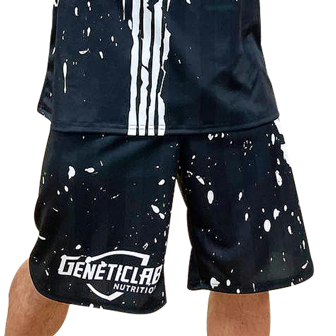 Шорты Мужские Черные GeneticLab Killer Shorts XL для спорта и фитнеса – фото №  1