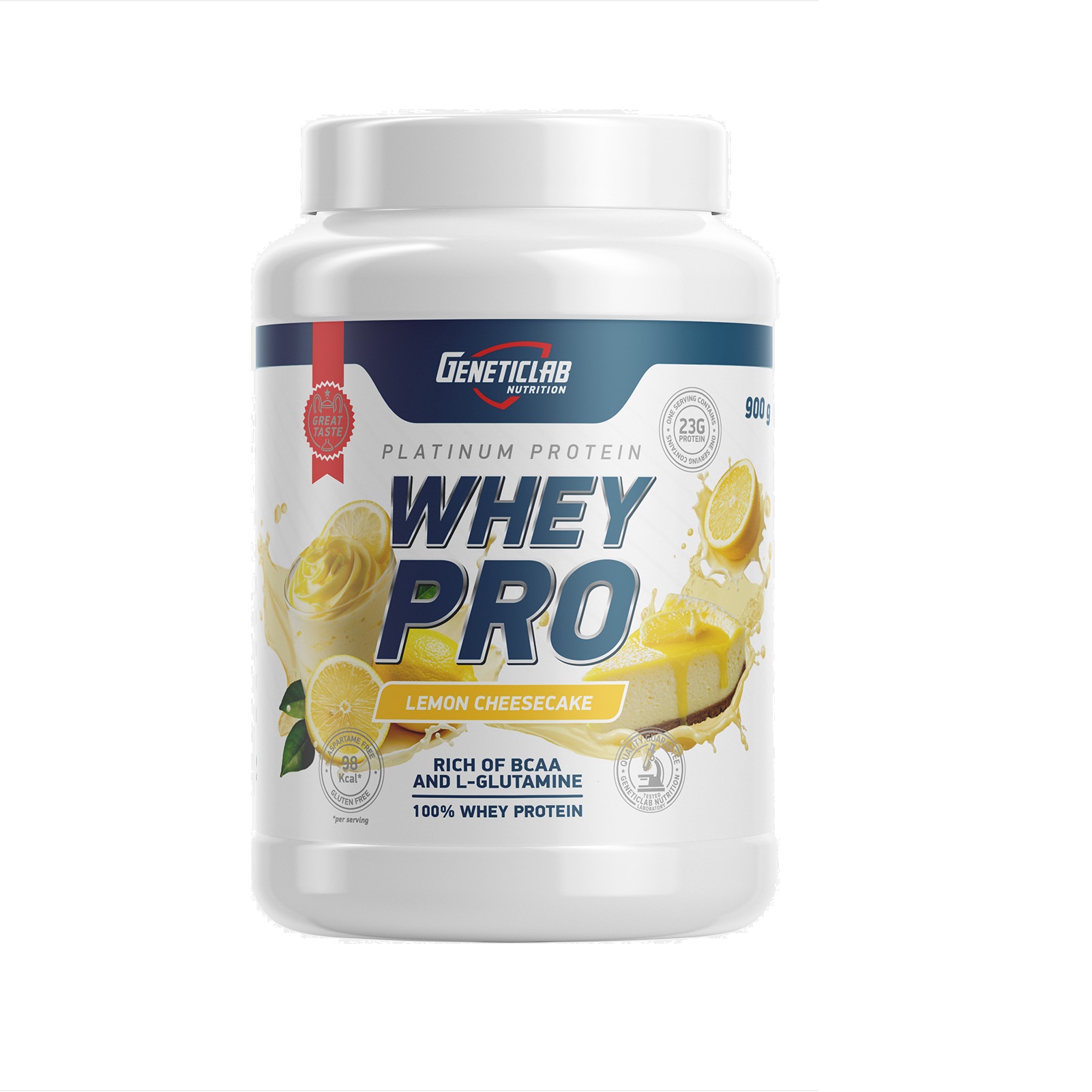 Сывороточный протеин WHEY PRO 900 г Лимонный чизкейк для спорта и фитнеса – фото №  1