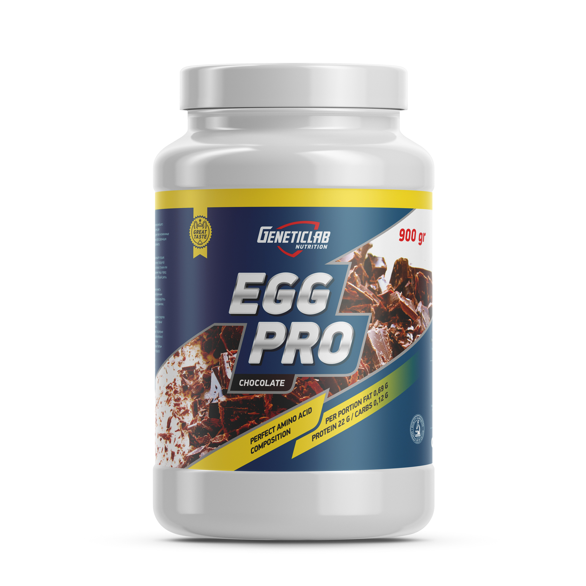 Яичный протеин EGG PRO 900 г Шоколад для спорта и фитнеса – фото №  1