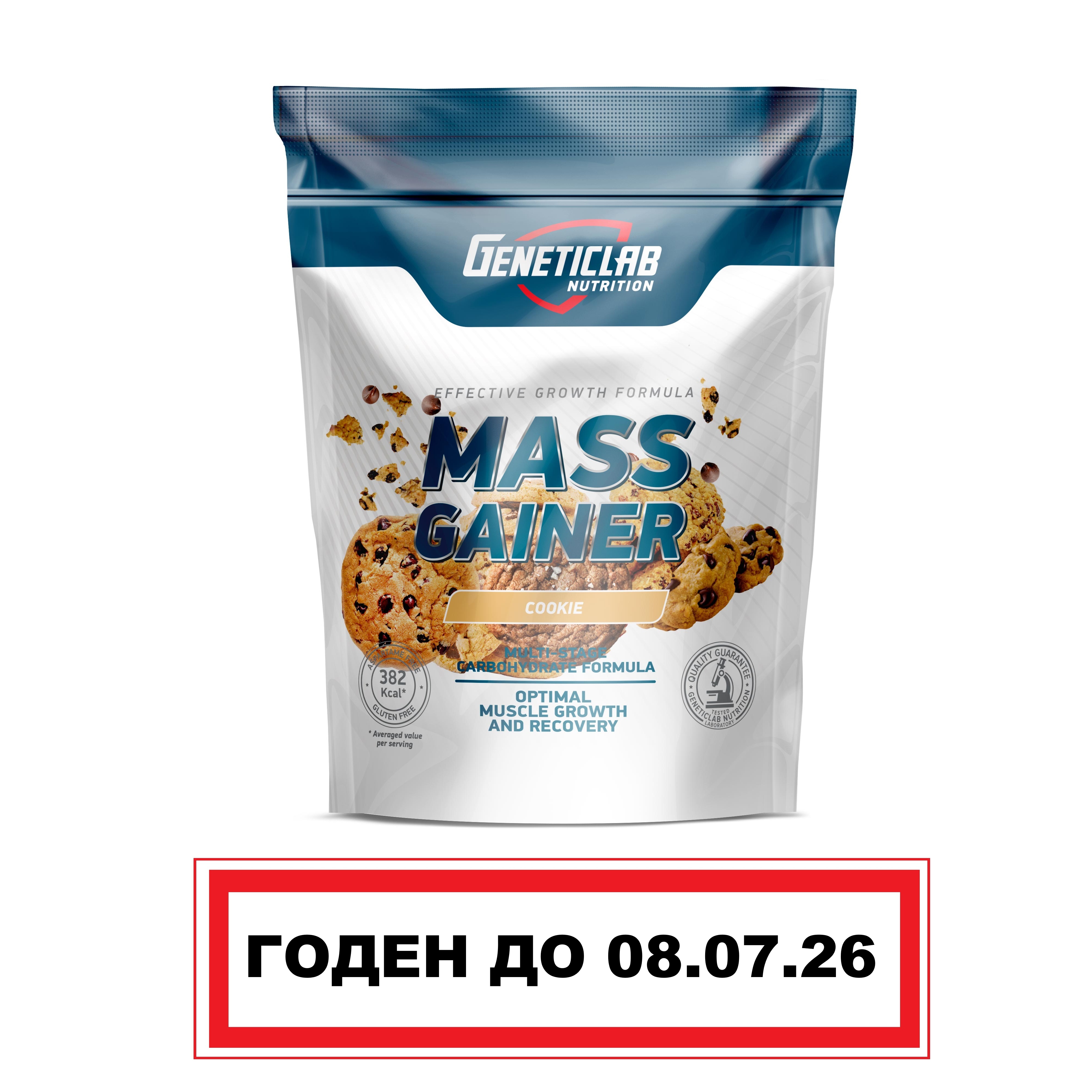 Гейнер MASS GAINER 1000 г Печенье для спорта и фитнеса – фото №  1