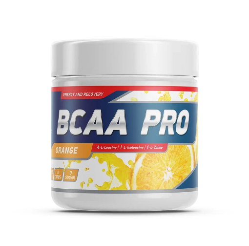 Аминокислоты BCAA PRO 250 г Апельсин для спорта и фитнеса – фото №  1