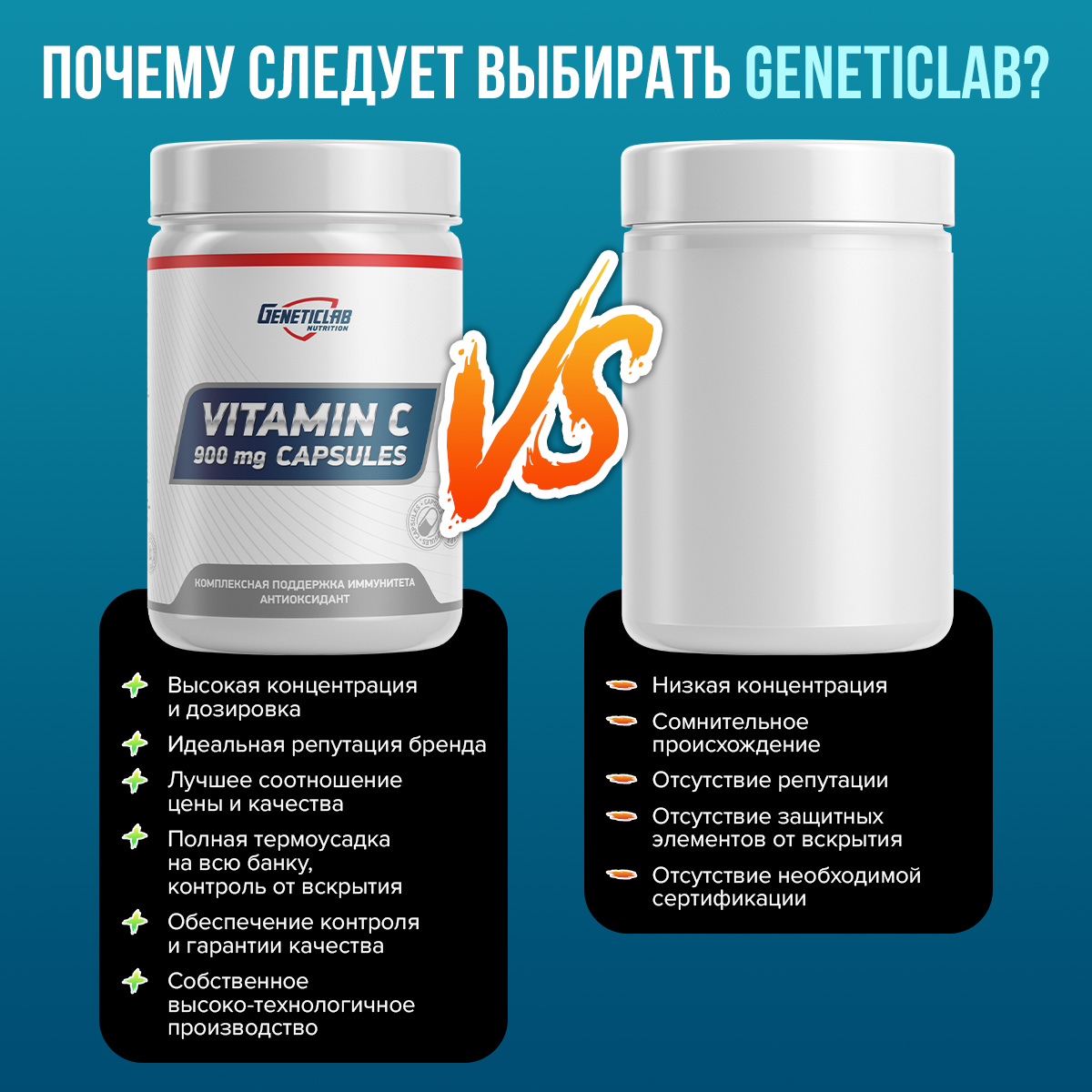 VITAMIN C forte 900 мг 60 капсул для спорта и фитнеса – фото №  4