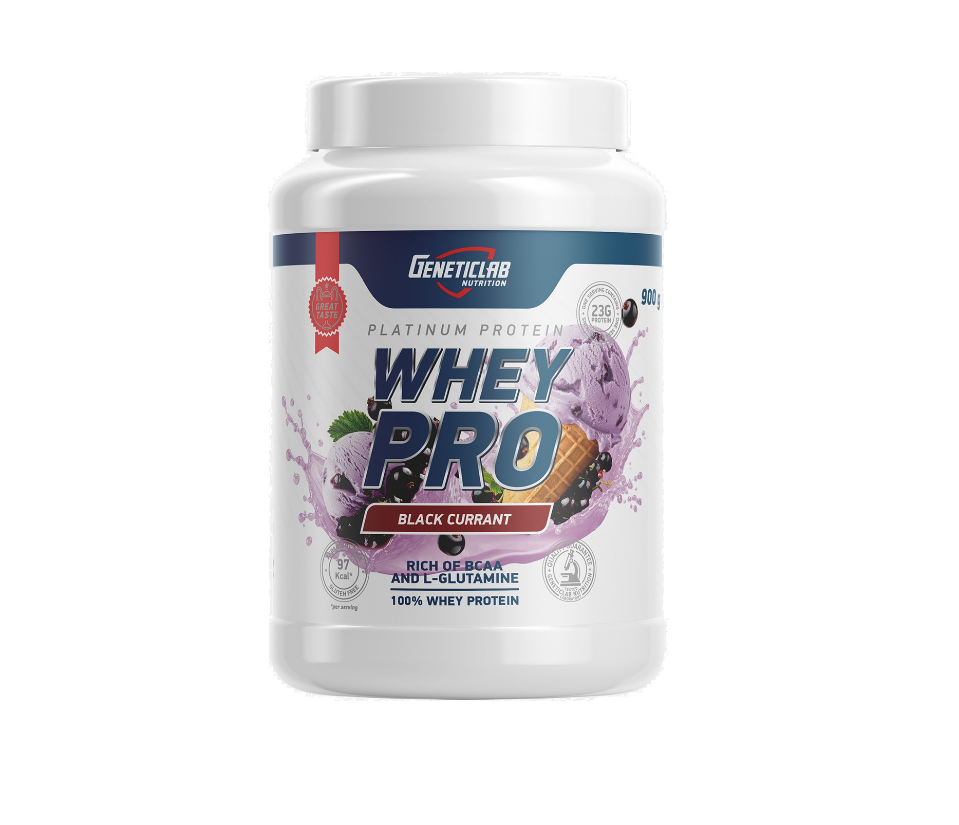 Сывороточный протеин WHEY PRO 900 г Чёрная смородина для спорта и фитнеса – фото №  1
