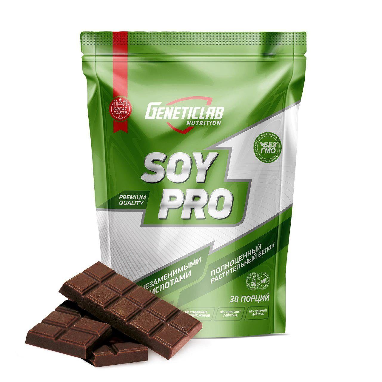 Соевый протеин SOY PRO 900 г Шоколад для спорта и фитнеса – фото №  1