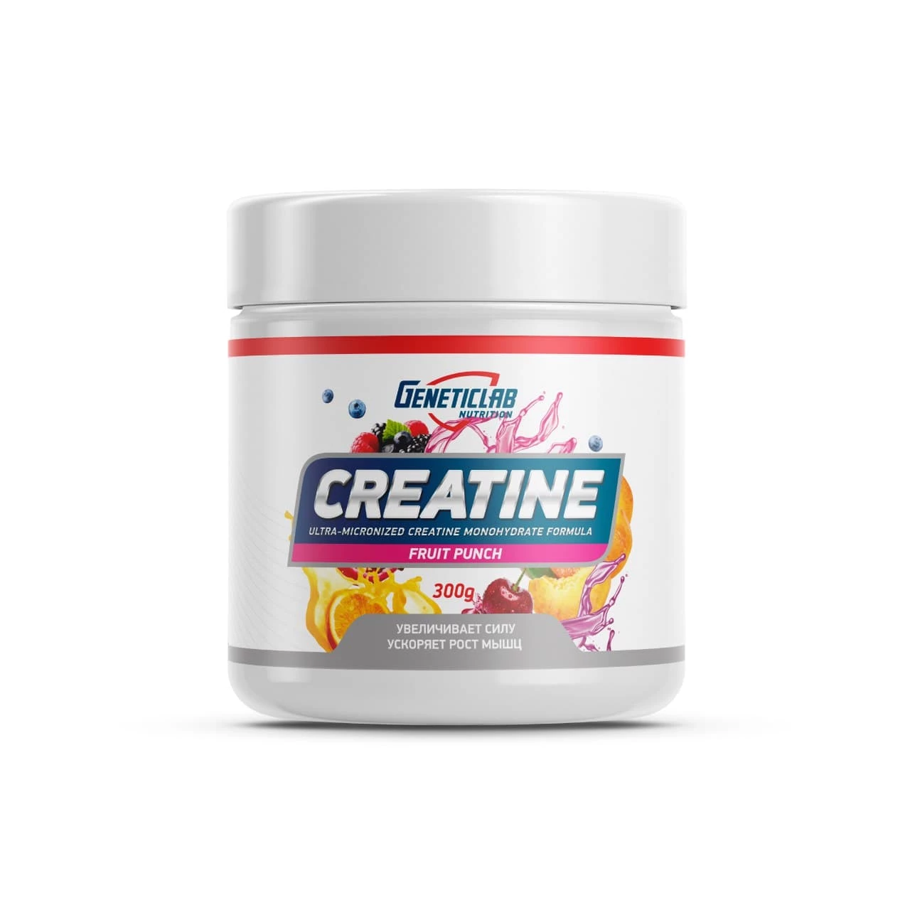 Креатин CREATINE 300 г Фруктовый пунш - купить недорого с доставкой по России | Официальный интернет-магазин GeneticLab