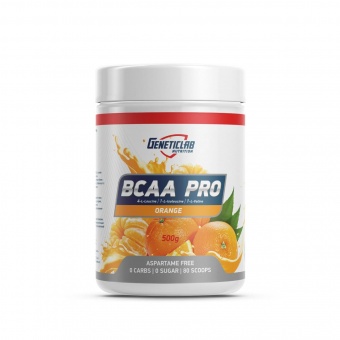 Geneticlab BCAA PRO 500 g Апельсин